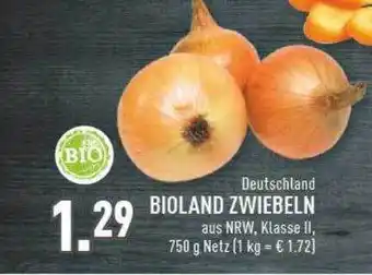 Marktkauf Bioland zwiebeln Angebot