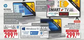 Marktkauf Hp notebook „255 g7 (254yoes“ oder lenovo „v15-ada“ Angebot