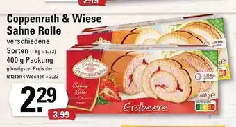 Meyer's Frischemarkt Coppenrath & wiese sahne rolle Angebot