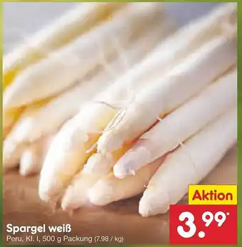 Netto Marken-Discount Spargel weiß Angebot