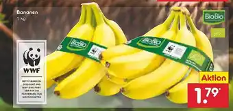 Netto Marken-Discount Bananen biobio Angebot