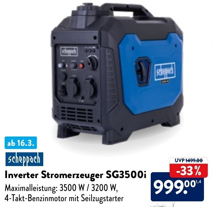 Aldi Nord Inverter Stromerzeuger