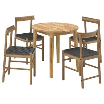 IKEA Nackanäs / nackanäs tisch und 4 stühle akazie/akazie Angebot