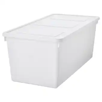 IKEA Sockerbit box mit deckel weiß 38x76x30 cm Angebot