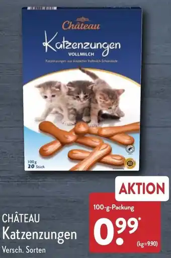 Aldi Nord Château Katzenzungen 100 g Packung Angebot