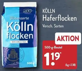 Aldi Nord Kölln Haferflocken 500 g Beutel Angebot