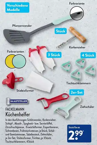 Aldi Nord Fackelmann Küchenhelfer Angebot