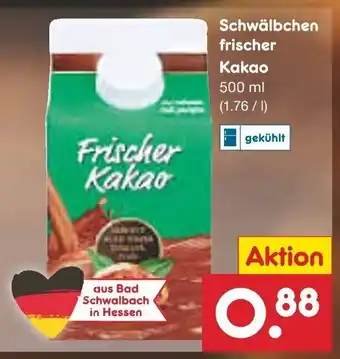 Netto Marken-Discount Schwalbchen Kakao 500 ml Angebot