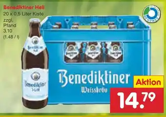 Netto Marken-Discount Benediktiner Hell 20*500 ml Angebot