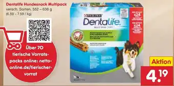 Netto Marken-Discount Purina Dentalife Hundesnack Multipack 552/636 g Angebot