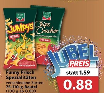 Combi Funny Frisch Spezialitäten 75-110g Beutel Angebot