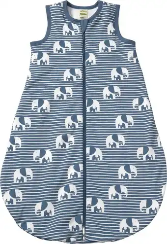 dm drogerie Alana kinder schlafsack 1,5 tog, 80 cm, mit bio-baumwolle, blau Angebot