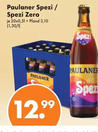 Trink und Spare Paulaner Spezi o. Spezi Zero 20*500ml Angebot