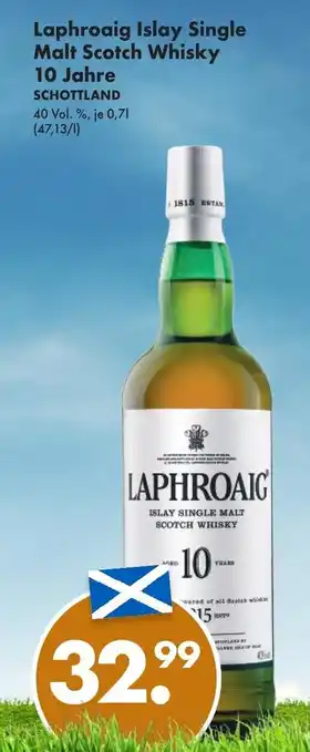 Trink und Spare Laphroaig Islay Single Malt 10J. 700ml Angebot