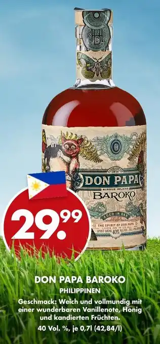 Trink und Spare Don Papa Baroko Rum 700ml Angebot