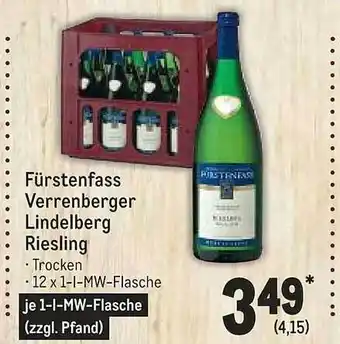 METRO Fürstenfass verrenberger lindelberg riesling Angebot