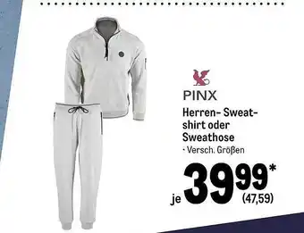 METRO Pinx herren-sweatshirt oder sweathose Angebot