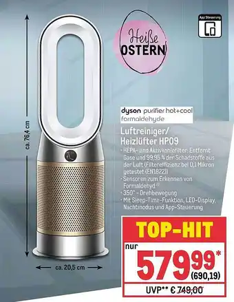 METRO Dyson luftreiniger oder heizlüfter hp09 Angebot