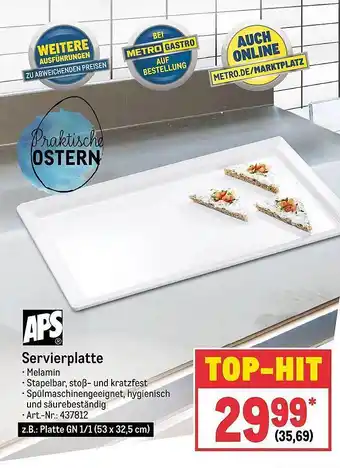 METRO Aps servierplatte Angebot