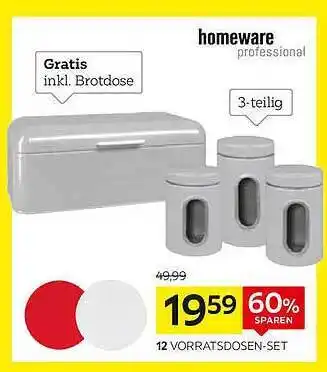 XXXLutz Vorratsdosen Set Angebot