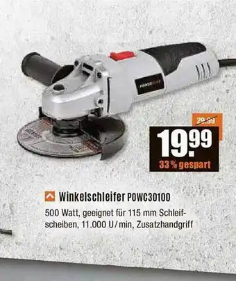 V Baumarkt Winkelschleifer Angebot