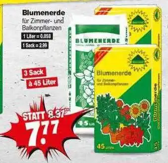 Repo Markt Blumenerde Angebot