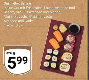 Globus Sushi-box banzai Angebot