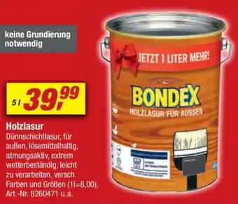 toom Baumarkt Bondex Holzlasur 5 L Angebot