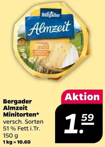 NETTO Bergader Almzeit Minitorten 150 g Angebot