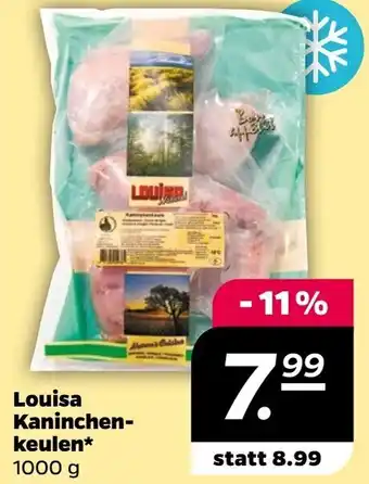 NETTO Louisa Kaninchenkeulen 1000 g Angebot