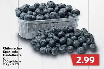 Combi Chilenische/Spanische Heidelbeeren 300g Angebot