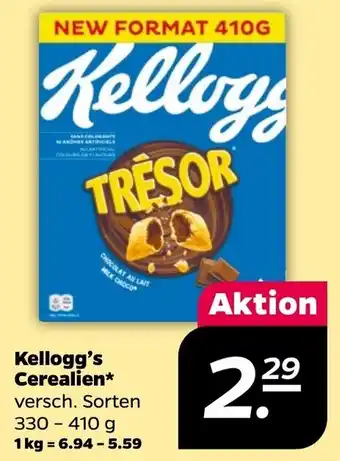 NETTO Kellogg's Cerealien 330-410 g Angebot