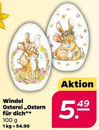 NETTO Windel Osterei Ostern für dich 100 g Angebot