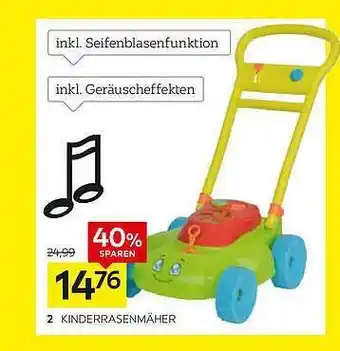 XXXLutz Kinderrasenmäher Angebot