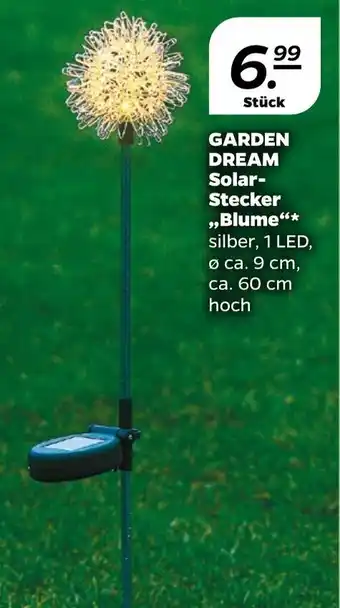 NETTO Garden Dream Solar Stecker Blume Angebot