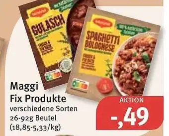 Feneberg Maggi fix produkte Angebot