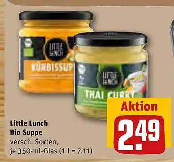 REWE Kaufpark Little lunch bio suppe Angebot