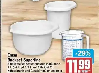 dodenhof Emsa backset superline Angebot