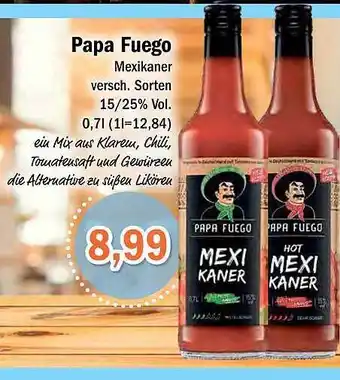 Aktiv Irma Papa fuego mexikaner Angebot