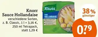 tegut Knorr Sauce Hollandaise 250 ml Tetrapack Angebot