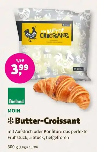 Biomarkt Moin Butter-Croissant 300g Angebot