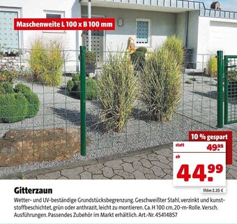 Hagebau Gitterzaun Angebot