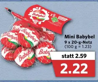 Combi Mini Babybel 9x20g Angebot
