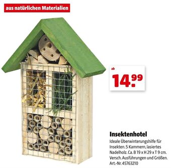 Hagebau Insektenhotel Angebot