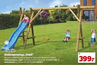 Hagebau Mr. Gardener Kinderspielanlage Stabil Angebot