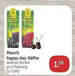 akzenta Rauch happy day säfte divervse sorten Angebot