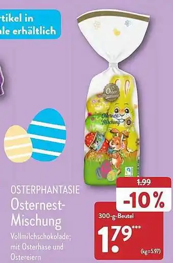 Aldi Nord Osterphantasie osternest-mischung Angebot