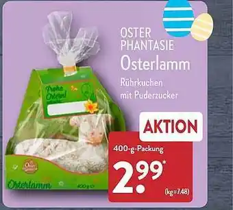 Aldi Nord Oster phantasie osterlamm Angebot