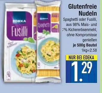 E-Center Edeka glutenfreie nudeln Angebot