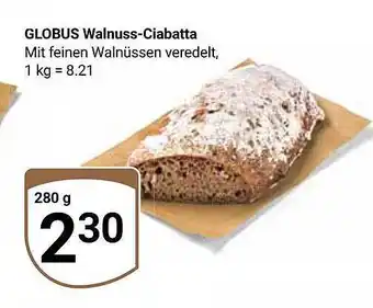 Globus Globus walnuss-ciabatta Angebot